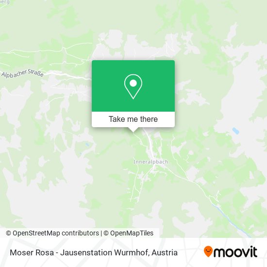 Moser Rosa - Jausenstation Wurmhof map