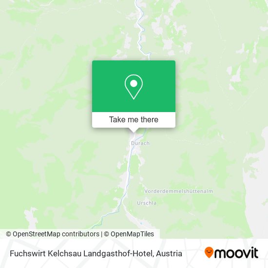 Fuchswirt Kelchsau Landgasthof-Hotel map