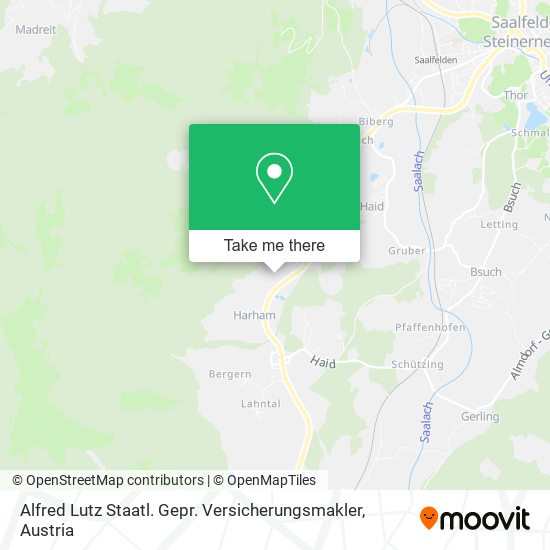 Alfred Lutz Staatl. Gepr. Versicherungsmakler map