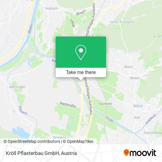 Kröll Pflasterbau GmbH map