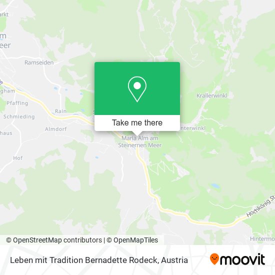 Leben mit Tradition Bernadette Rodeck map