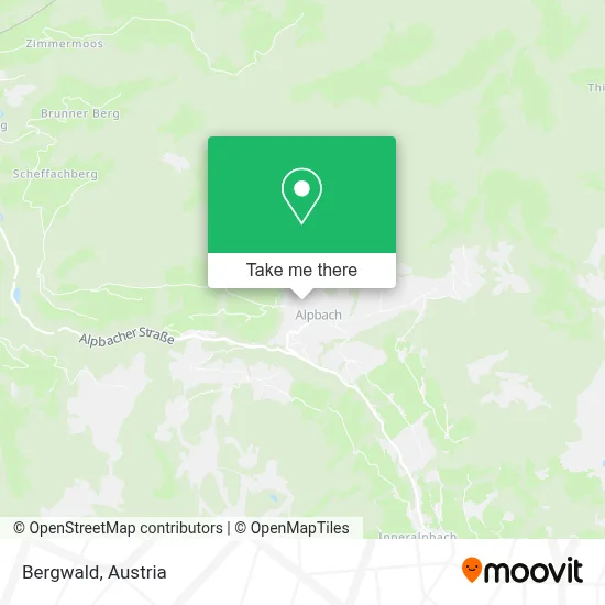 Bergwald map