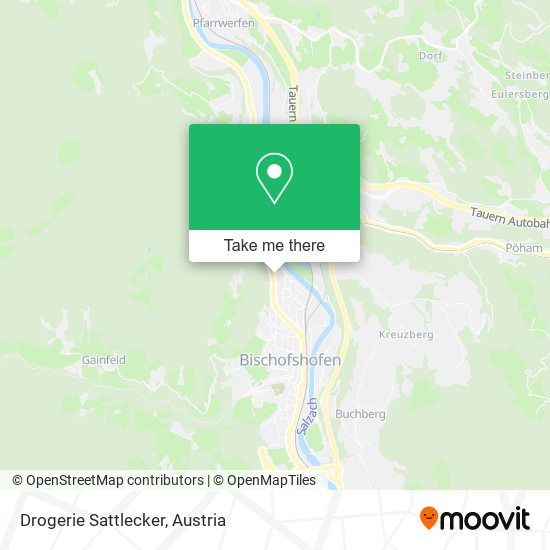 Drogerie Sattlecker map