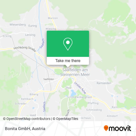 Bonita GmbH map