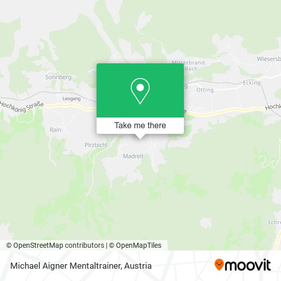 Michael Aigner Mentaltrainer map