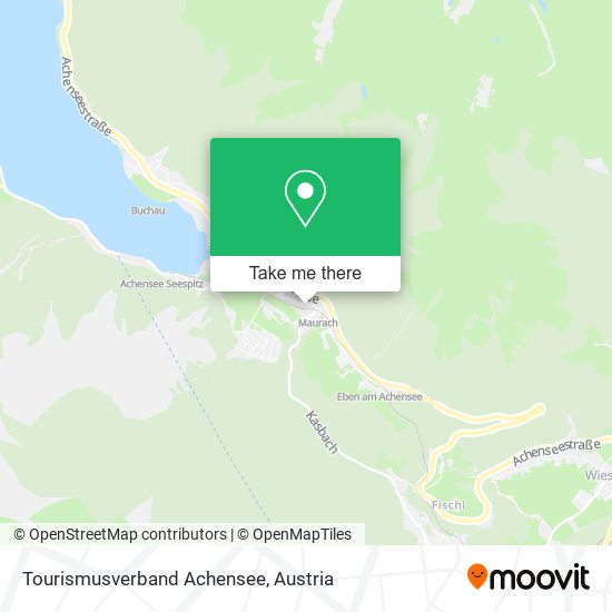 Tourismusverband Achensee map
