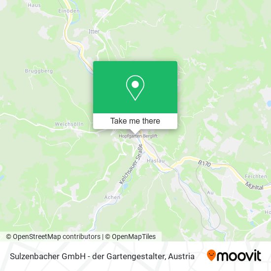Sulzenbacher GmbH - der Gartengestalter map