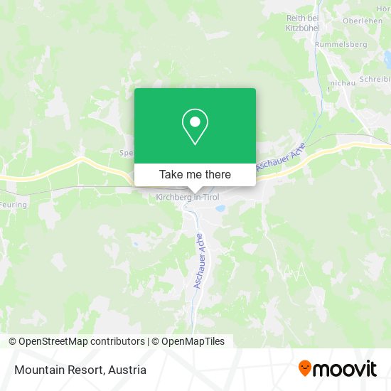 Mountain Resort map