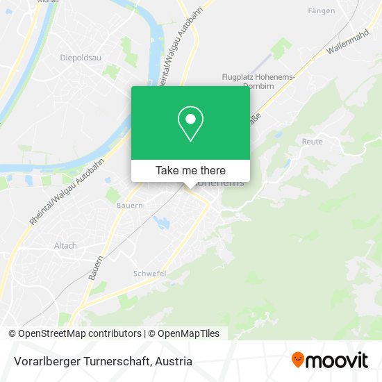 Vorarlberger Turnerschaft map