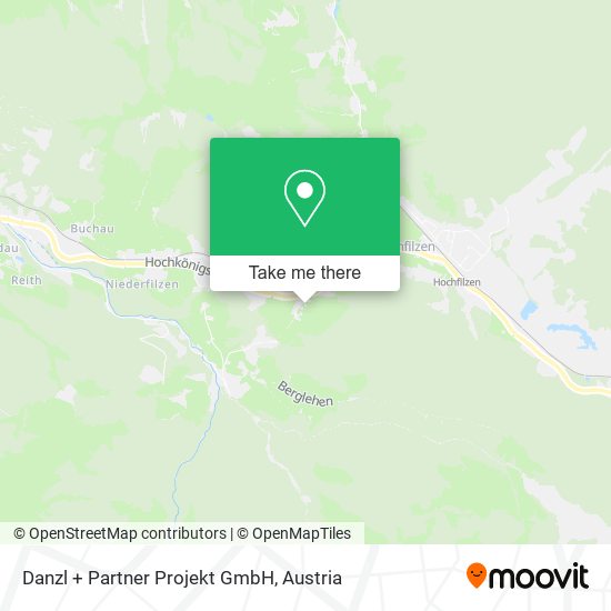 Danzl + Partner Projekt GmbH map