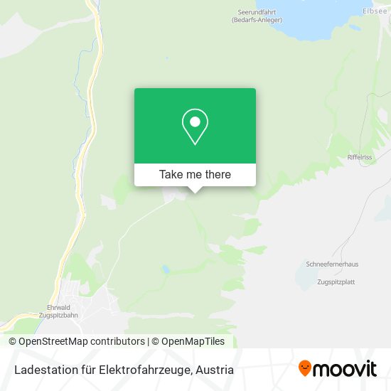 Ladestation für Elektrofahrzeuge map