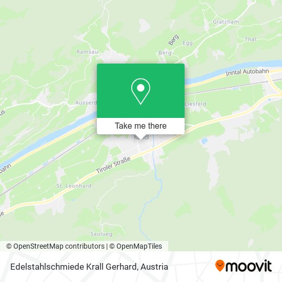 Edelstahlschmiede Krall Gerhard map