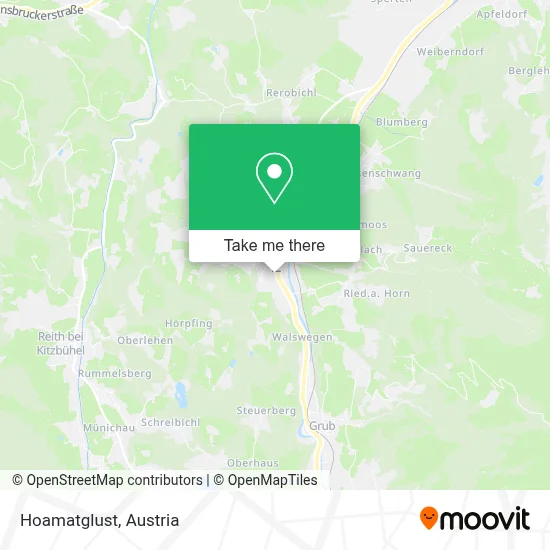 Hoamatglust map
