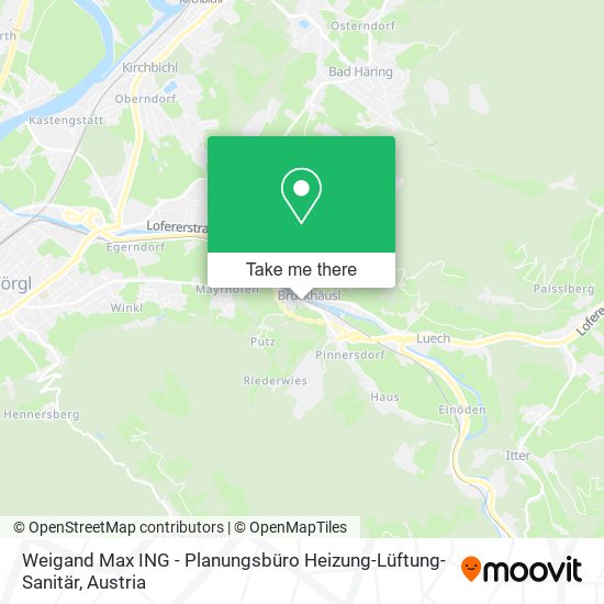 Weigand Max ING - Planungsbüro Heizung-Lüftung-Sanitär map