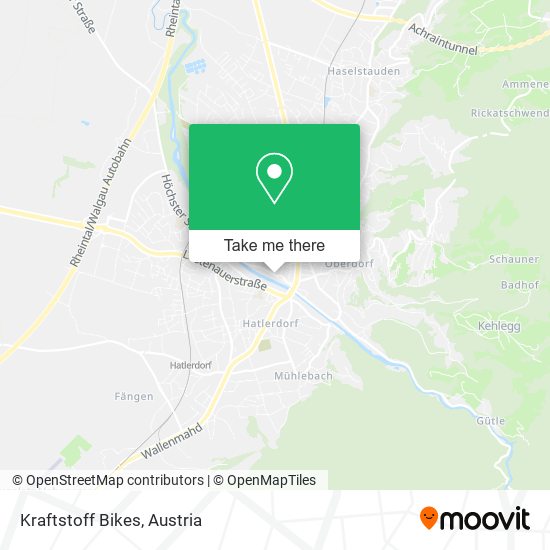 Kraftstoff Bikes map