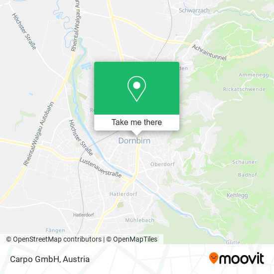 Carpo GmbH map