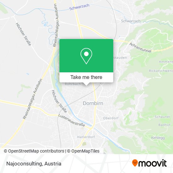 Najoconsulting map