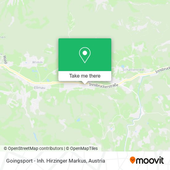 Goingsport - Inh. Hirzinger Markus map