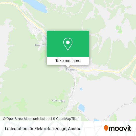 Ladestation für Elektrofahrzeuge map