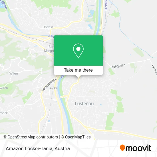 Amazon Locker-Tania map