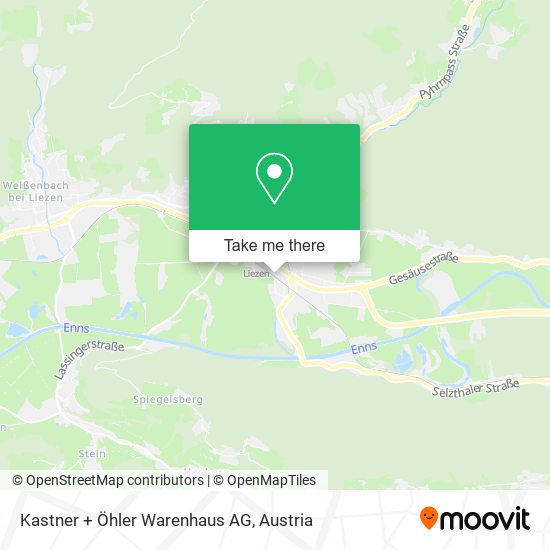 Kastner + Öhler Warenhaus AG map