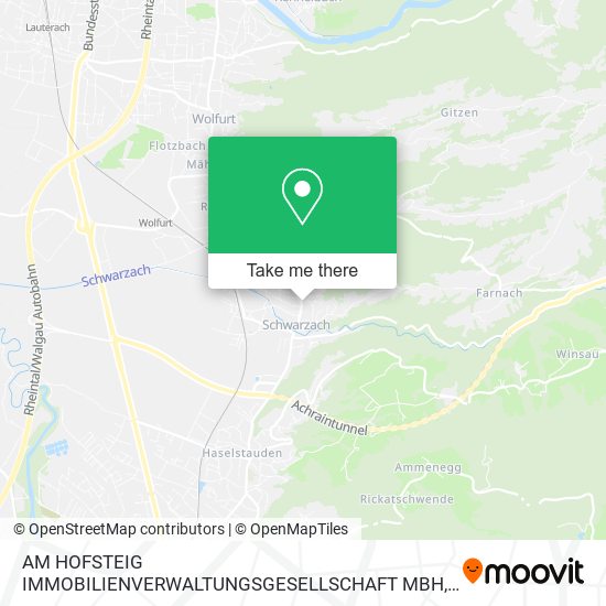AM HOFSTEIG IMMOBILIENVERWALTUNGSGESELLSCHAFT MBH map