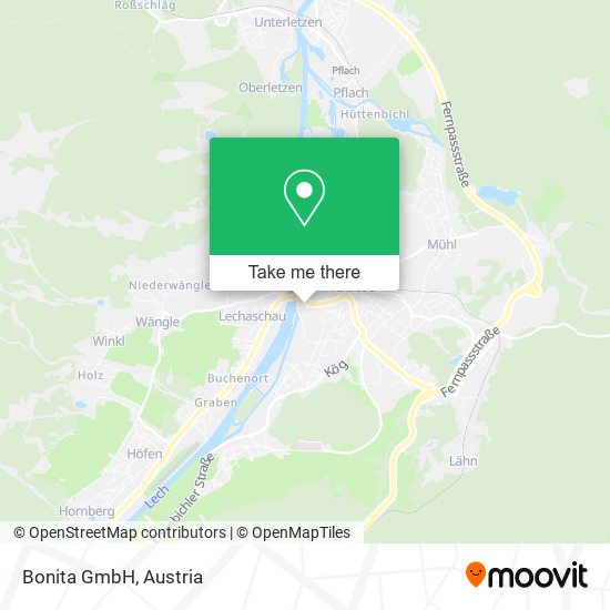 Bonita GmbH map