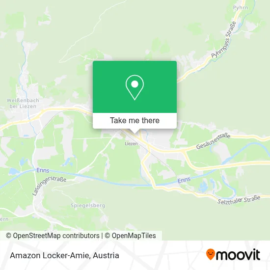 Amazon Locker-Amie map