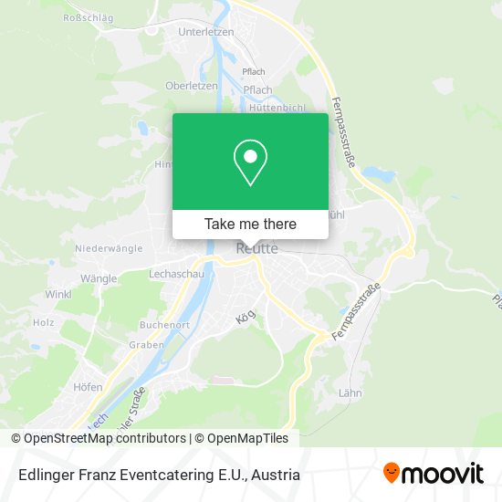 Edlinger Franz Eventcatering E.U. map