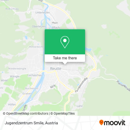 Jugendzentrum Smile map