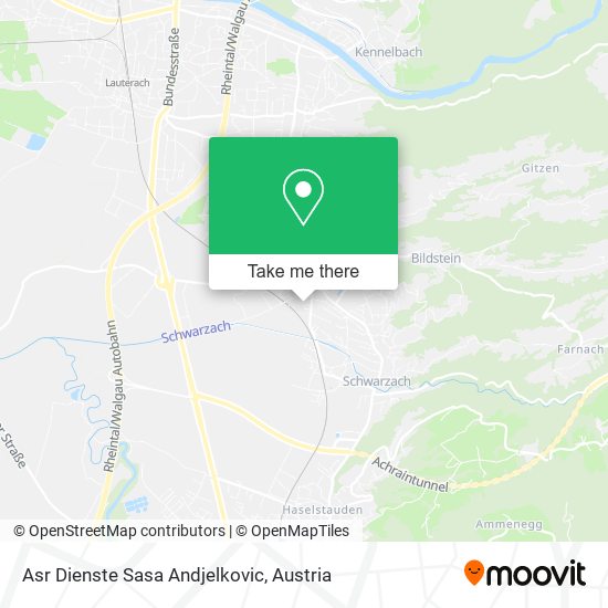 Asr Dienste Sasa Andjelkovic map