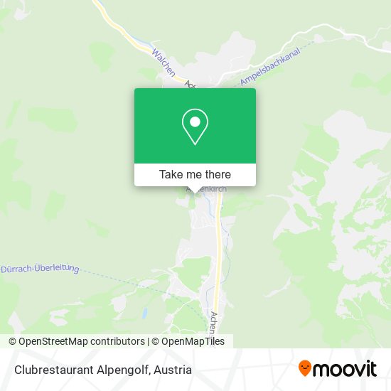 Clubrestaurant Alpengolf map