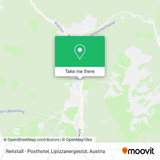 Reitstall - Posthotel, Lipizzanergestüt map