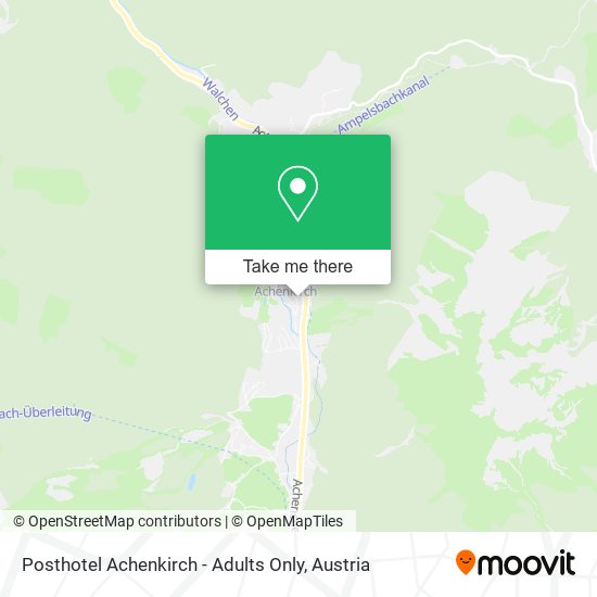 Posthotel Achenkirch - Adults Only map