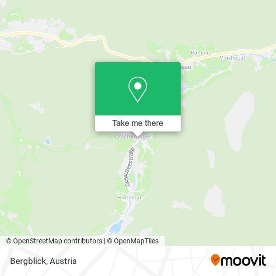 Bergblick map