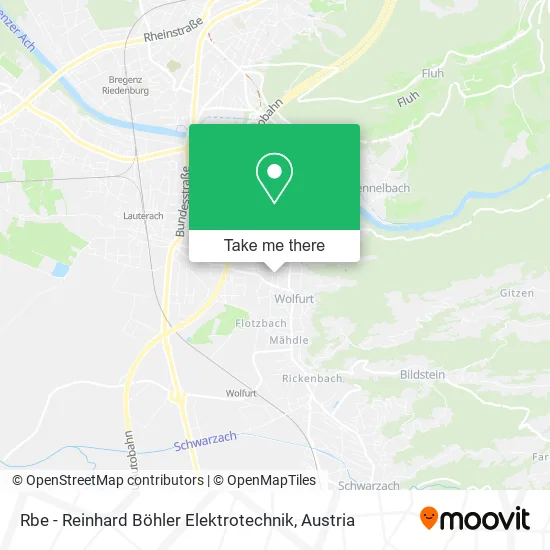 Rbe - Reinhard Böhler Elektrotechnik map