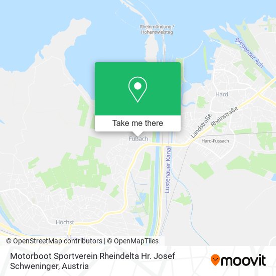 Motorboot Sportverein Rheindelta Hr. Josef Schweninger map