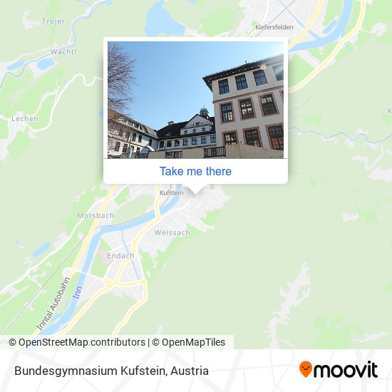 Bundesgymnasium Kufstein map