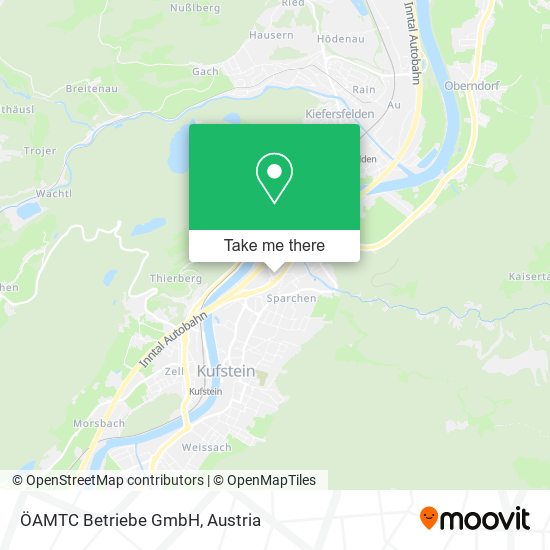 ÖAMTC Betriebe GmbH map