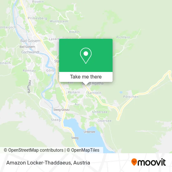 Amazon Locker-Thaddaeus map