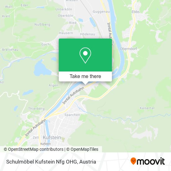 Schulmöbel Kufstein Nfg OHG map