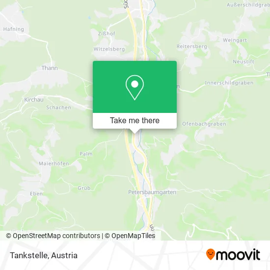 Tankstelle map