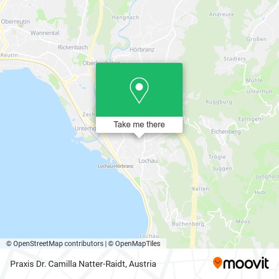 Praxis Dr. Camilla Natter-Raidt map