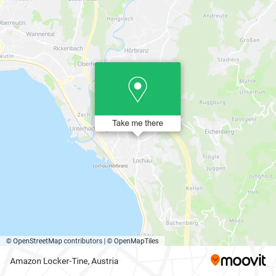 Amazon Locker-Tine map