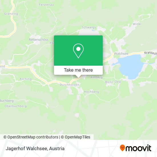 Jagerhof Walchsee map