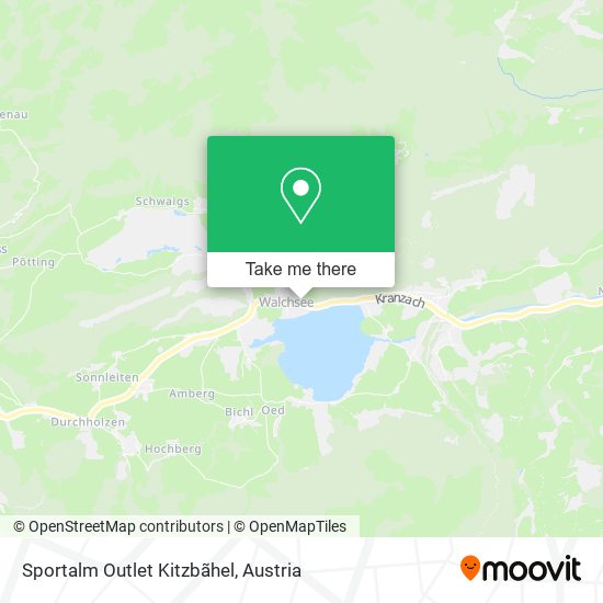 Sportalm Outlet Kitzbãhel map