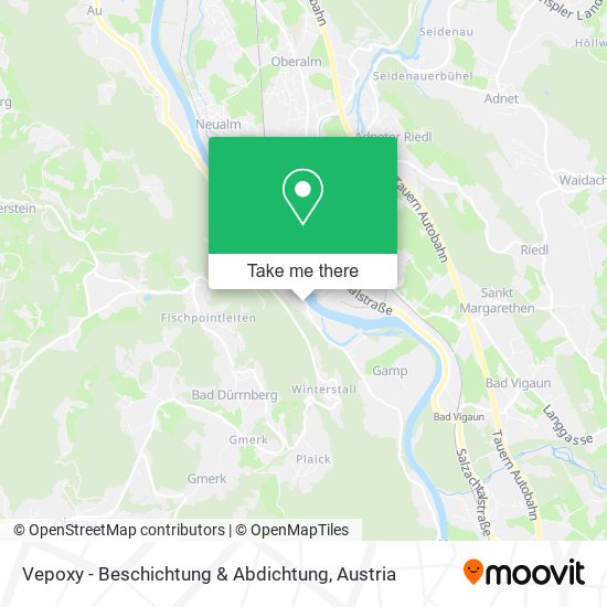 Vepoxy - Beschichtung & Abdichtung map