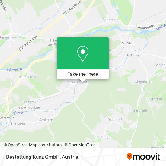 Bestattung Kunz GmbH map