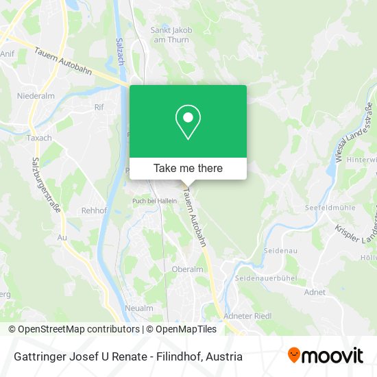 Gattringer Josef U Renate - Filindhof map