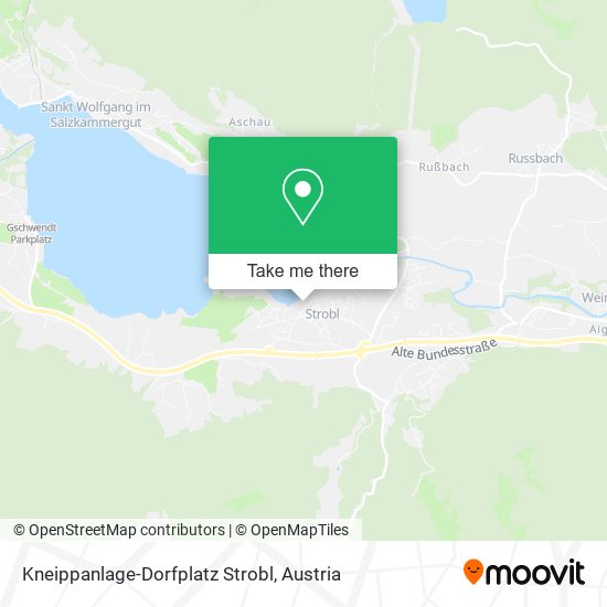 Kneippanlage-Dorfplatz Strobl map